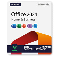 Microsoft Office 2024 Home and Business for Windows PC/Mac OS